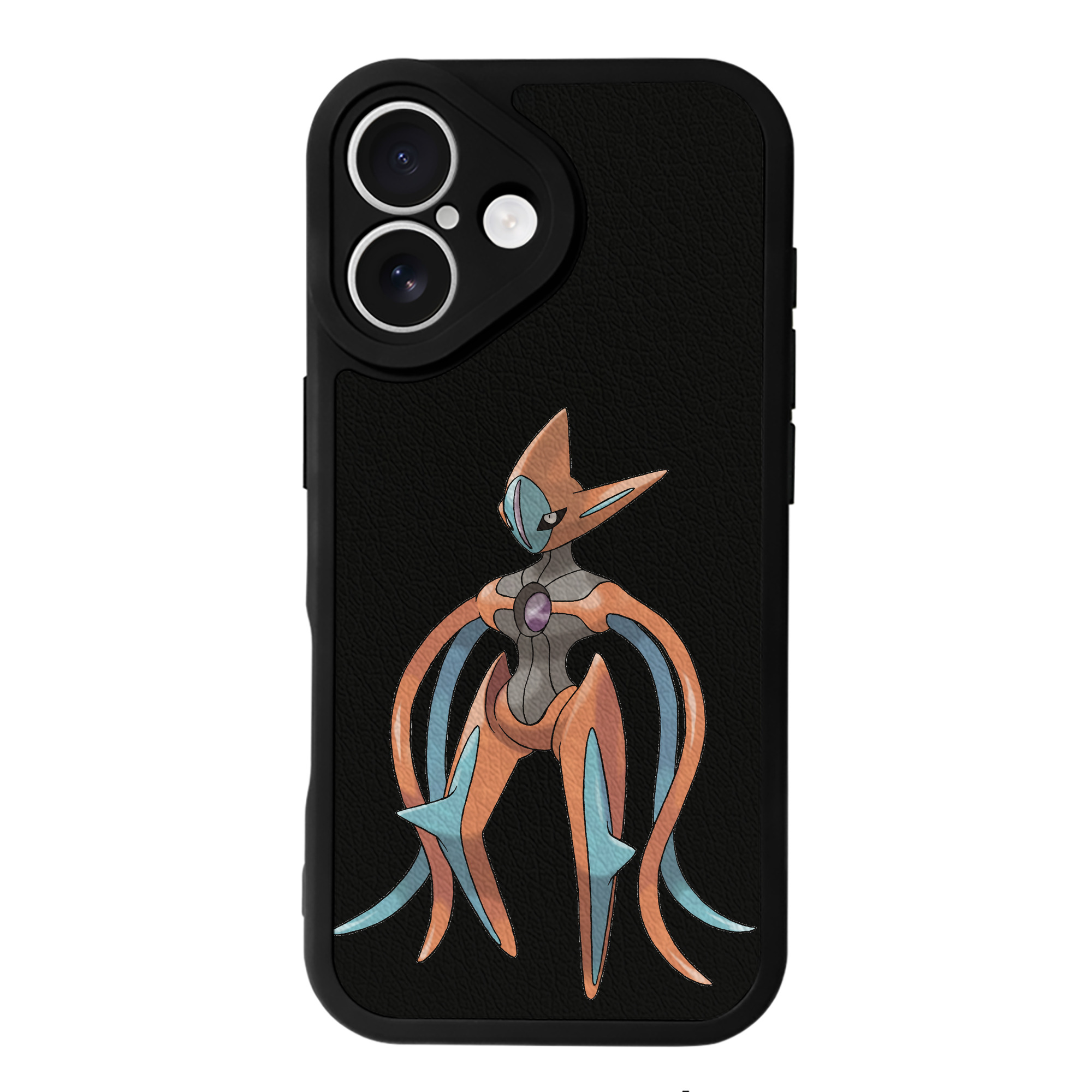 （画像用） ポケットモンスター Pokémon 【iPhone 16シリーズ対応】シリコンスマホケース（レザー調） 材質：シリコン